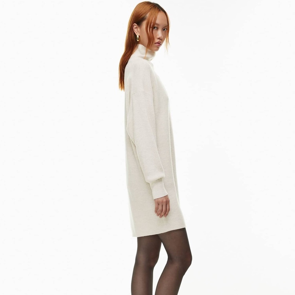 NWT Babaton Aritzia Maclean Merino Wool Dress - Picture 3 of 15